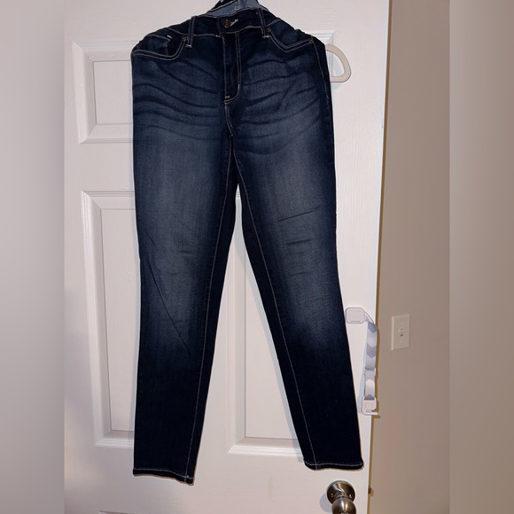 KanCan Non-distressed Dark Wash Jeans - Picture 3 of 6